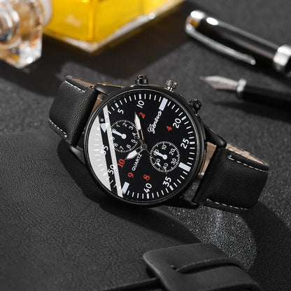 Men's 3-Piece Gift Set – Watch, Sunglasses & Wallet