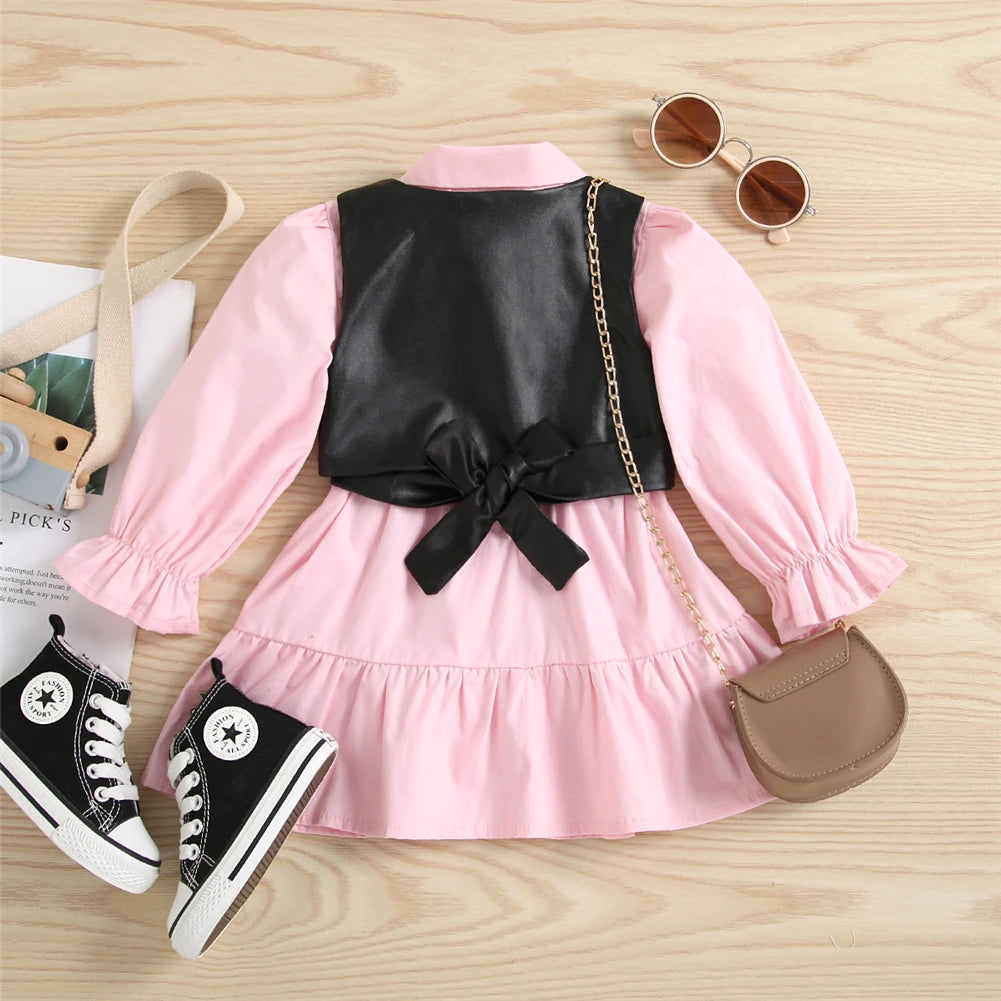 New Fashion Autumn Kids Girls Clothes Set