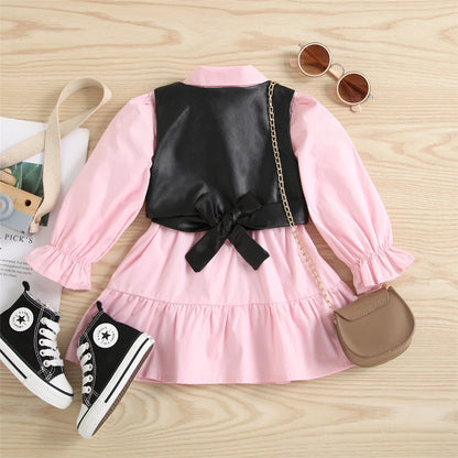 New Fashion Autumn Kids Girls Clothes Set