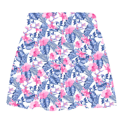 Kids Girls Swim Skirts Elastic Waistband Colorful Print Swim Skirts for Bathing Pool Beach Swimming Sport Wear Girl Teen 4-16Y