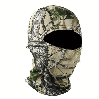 Camouflage Full Face Mask – Outdoor Cycling & Sports Balaclava