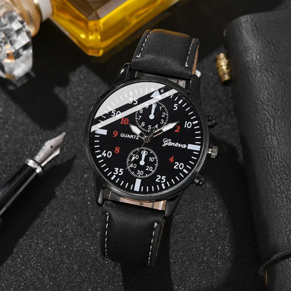 Men's 3-Piece Gift Set – Watch, Sunglasses & Wallet