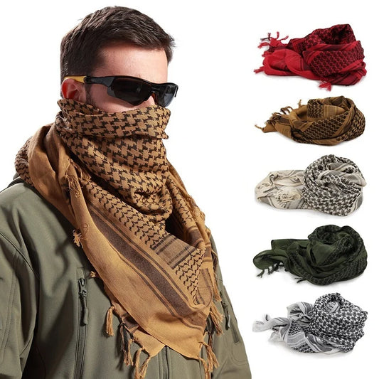 Lightweight Tactical Arab Scarf – Fashionable Summer & Spring Hijab