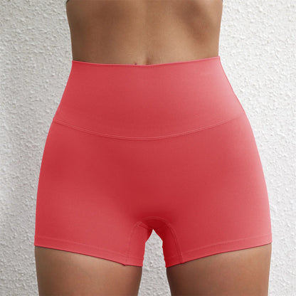 Sexy Solid Color Women Fitness Sport Short High Waist Yoga Short Leggings Soft Leopard Print Comprehensive Training Jog Athletic