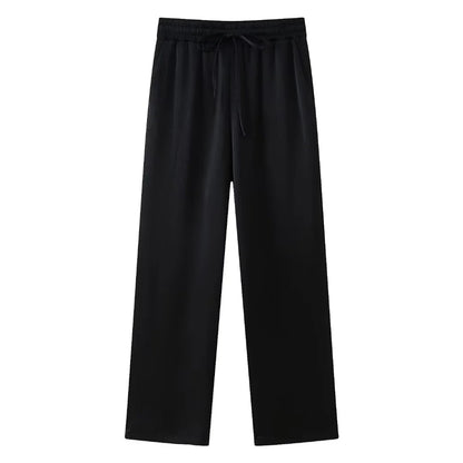 Women's Double Breasted Suit Jacket Pants Set