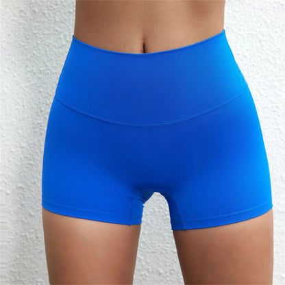 Sexy Solid Color Women Fitness Sport Short High Waist Yoga Short Leggings Soft Leopard Print Comprehensive Training Jog Athletic