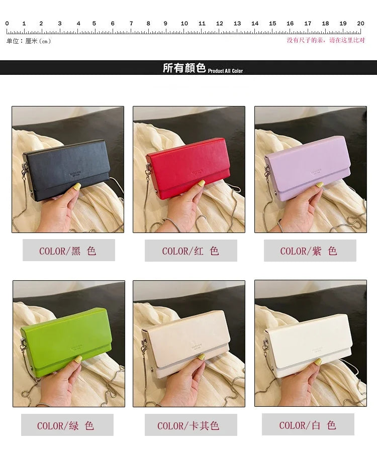 2025 New Women's Bag Fashion Simple Handbag High Quality Design Single Shoulder Bag Crossover Buckle Purse HOT SALE