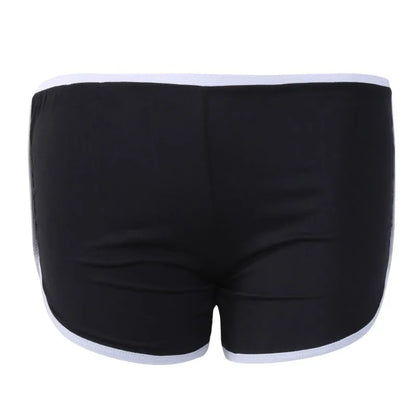 Women's Quick Dry Sweatpants, Low Rise Athletic Shorts, Stretch Elasticated Waistband Shorts, Casual, Yoga, Sexy, Workout, Gym