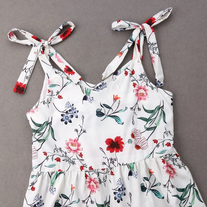Mother Daughter Family Matching Dress Set