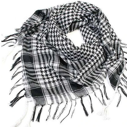 Lightweight Tactical Arab Scarf – Fashionable Summer & Spring Hijab