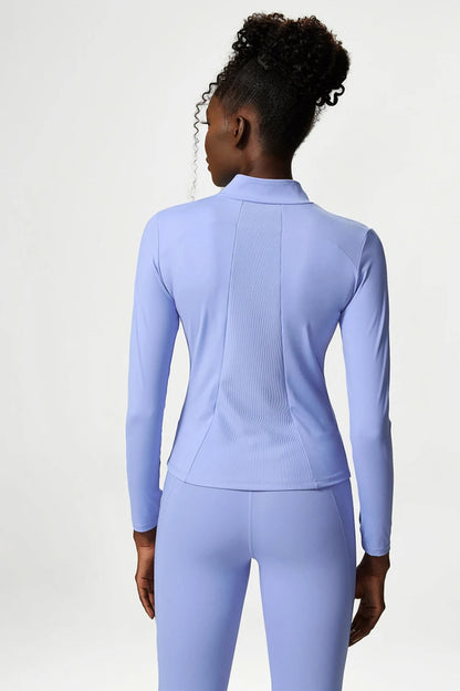 2/3 Pieces Fitness Yoga Set Women Solid Color Stretch Athletic Suit Sexy Bra Zipper Jacket High Waist Leggings Female Sportswear