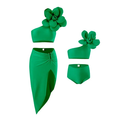 New Family Mother Daughter Bikini Swimwear Beach Outfits