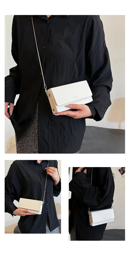2025 New Women's Bag Fashion Simple Handbag High Quality Design Single Shoulder Bag Crossover Buckle Purse HOT SALE