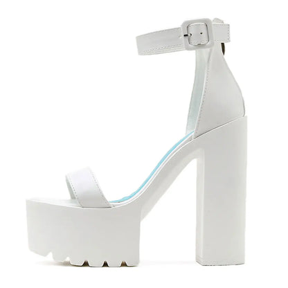 Summer Fashionable High Heels Leisure Chunky Platform Sandals